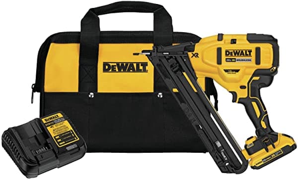 Dewalt Dcn650D1 20V Max Xr 15 Ga Kit De Clavadora De Acabado En Ángulo Inalámbrico