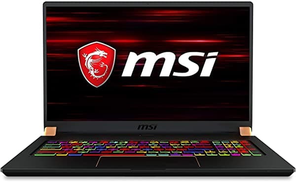 Msi Gs75 Stealth Gaming Laptop Pantalla De 17.3 Pulgadas Y 240 Hz Intel Core I7-10875H Nvidia Geforce Rtx 2060 16 Gb De Ram 512 Gb Nvme Ssd Win10 Pro Negro (10Se-620) GS75 Stealth 10SE-620