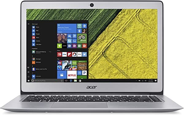 Acer Swift 3 14" Full Hd 7ª Generación Intel Core I5-7200U 8Gb Ddr4 256Gb Ssd Windows 10 Sf314-51-57Cp
