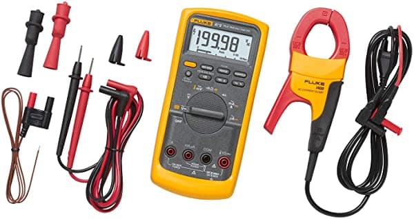 Fluke 87V/Imsk - Multímetro Digital Industrial Con Medidor De Abrazadera Fluke I400