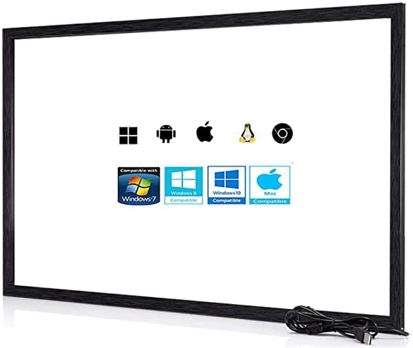 Chengying Marco Táctil Infrarrojo Multitáctil De 10 Puntos De 86 Pulgadas Panel Táctil Infrarrojo Superposición Táctil Infrarroja De 86 Pulgadas Interfaz Usb Compatible Con Hid