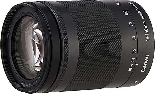 Canon EF-M 18-150mm f/3.5-6.3 IS STM Lente Color Negro