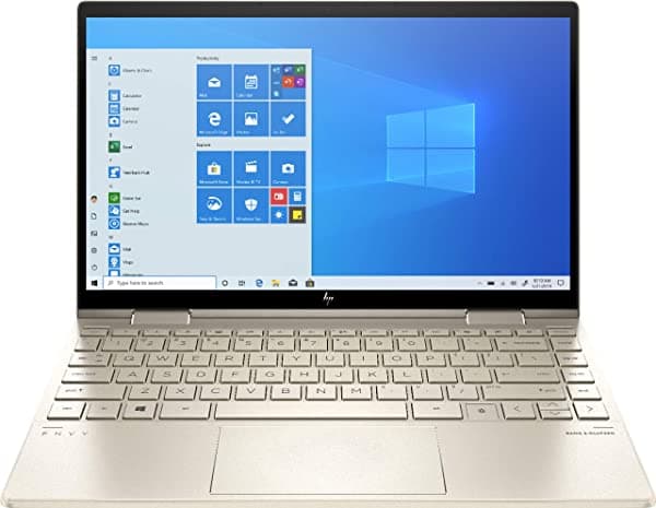 2020 Hp Envy X360 2 En 1 13.3 Pulgadas Fhd Ips Pantalla Táctil Laptop Intel Evo Platform 11ª Generación Core I7-1165G7 8 Gb De Memoria 512 Gb Ssd Oro Pálido - Teclado Retroiluminado - Lector De Huellas - Thunderbolt - Wifi 6 13M-BD0023DX