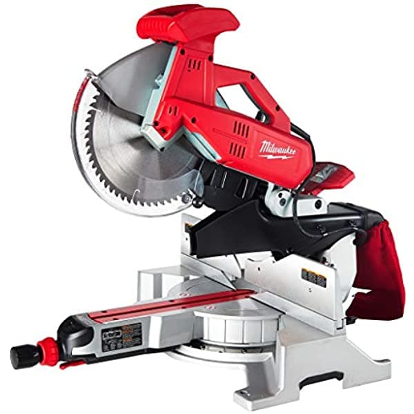 Milwaukee 6955-20 Ingletadora Telescópica con Doble Bisel de 12 pulgadas, precisión y durabilidad para cortes exactos