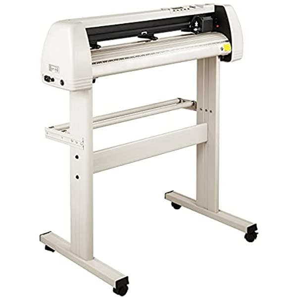 Vevor Corte De Vinilo Máquina De Vinilo 34 Pulgas 20 Cuchillas Alimentán De Papel Máximo 870 Mm Cuttter Máquina Cortadora Máquina De Piso Resistente F Plotter Découpe Vinyle 87cm