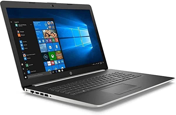Hp Laptop Intel 10ª Generación I5-1035G1 Disco Duro De 1 Tb Memoria De 12 Gb Grabadora De Dvd Teclado Retroiluminado Windows 10 Home Plateado 17-by3053cl
