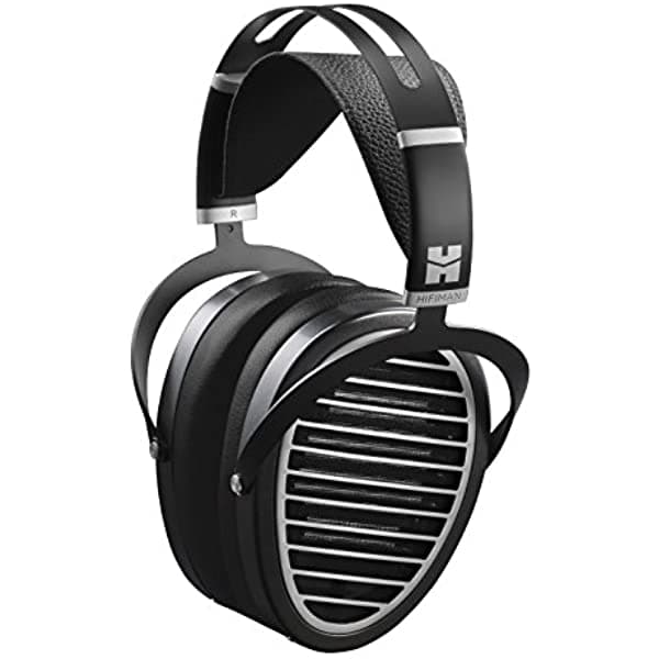 Hifiman Ananda - Audífonos Magnéticos Planos De Tamaño Completo Con Diseño De Alta Fidelidad Fáciles De Conducir Por El Smartphone Cómodas Almohadillas Para Las Orejas Con Parte Trasera Abierta Cable Desmontable Color Negro