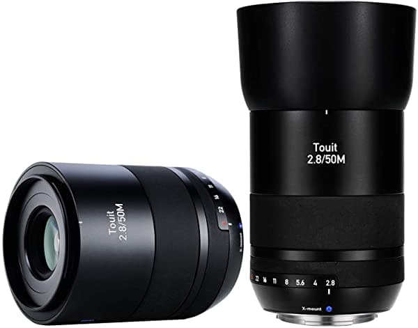 Zeiss Touit 2.8 50M Macro Camara Lente Fujifilm X-Mount Mirrorless Camara Black 000000-2030-681