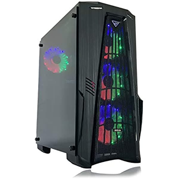 Alarco Computadora De Escritorio Para Juegos Intel I5 3.10 Ghz 8 Gb De Ram 1 Tb De Disco Duro Windows 10 Pro Wifi Listo Tarjeta De Video Nvidia Gtx 650 1 Gb 3 Ventiladores Rgb