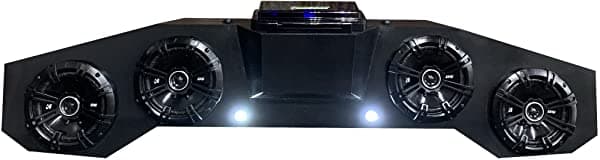 Galena Can Am X3 Maverick Radio Estéreo Kicker 4 Altavoces Bt Barra De Sonido CAX3RBK