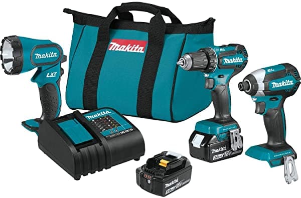 Makita Xt335S 18V Lxt Litio-Ion Inalámbrico 3-Pc. Combo Kit (3.0Ah)