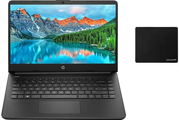 Laptop Hp De 14 Pulgadas Hd Para Negocios Y Estudiantes Amd Dual-Core Athlon Silver 3050U Hasta 3.2 Ghz 4 Gb Ddr4 Ram 128 Gb Ssd Wifi Cámara Web Hdmi Bluetooth Windows 10 Con Accesorios Galliumpi HP-4-128
