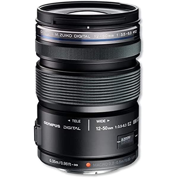 Olympus M. Zuiko Digital Ed 12 - 50 Mm F3.5 - 6.3 Ez Lente No V314040Bu000 - Versión Internacional (De Garantía) Negro EZ-M1250