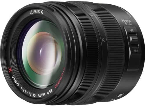 Panasonic Lente Lumix G X Vario 12-35Mm F2.8 Asph. Micro Cuatro Tercios Profesionales Sin Espejo Power Optical I.S. H-Hs12035 (Modelo 2012 - Usa Black)