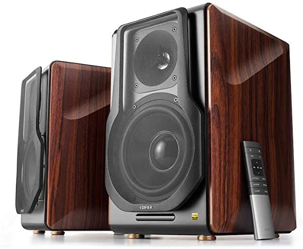Edifier S3000Pro - Altavoces Activos De Audiófilo Con Bluetooth 5.0 Aptx Inalámbrico Audio Usb Cinta De Planar Con Diafragma Y Madera De 6.5 In