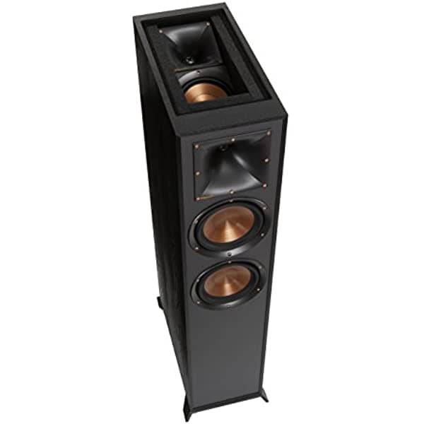 Klipsch R-625Fa Potente Altavoz Detallado Para Un Solo Hogar Color Negro