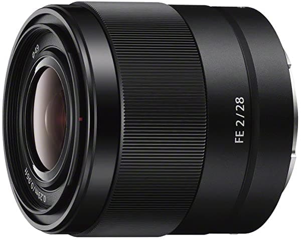 Sony Sel28F20 Fe 28 Mm F/2 - 22 Lente Estándar-Prime Para Cámaras Sin Espejo