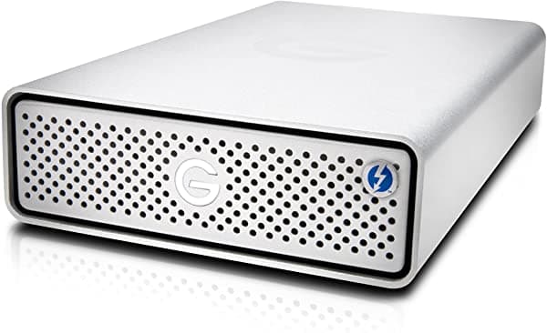 G-Technology 10Tb G-Drive Thunderbolt 3 Y Usb-C Desktop Trabajo Duro Externo Silver 0G05378-1