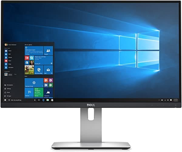 Monitor Con Luces Ledes Dell Ultrasharp U2515H De 25 Pulgadas Negro 25"