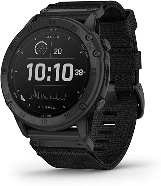 Garmin Tactix Delta Solar Tactical Watch Solar Capacidades De Carga De La Sola Construida Compatibilidad De La Visión Nocturna De La Visión Noct 010-02357-10