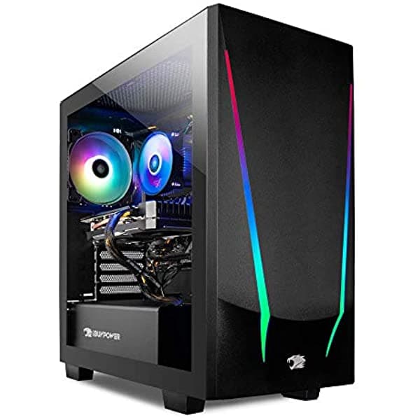 Ibuypower Computadora De Escritorio Pro Gaming Trace 4 93G730 (Amd Ryzen 5 3600 3.6Ghz Nvidia Geforce Gt 730 2Gb 8Gb Ddr4 Ram Ssd De 240Gb Wifi Listo Windows 10 Home)