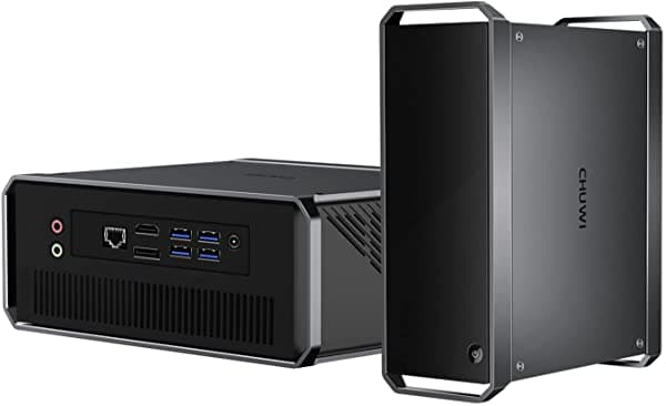 Chuwi Corebox Mini Computadora De Escritorio Con Procesador Intel 12ª Generación I3-1215U (4.4 Hz) 6C/8T 16 Gb De Ram 512 Gb Ssd Rom Windows 11 Disco Duro Expandible De 2 Tb De 2.5 Pulgadas Gigabit Ethernet Decodificación 4K Bt5.1 Wifi 6
