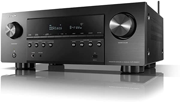 Denon Avr-S960H 8K Ultra Hd 7.2 Canales (90 W X 7) Receptor Av Modelo 2020 Diseñado Para Juegos Transmisión De Música Audio Y Video 3D Alexa + Heos Color Negro