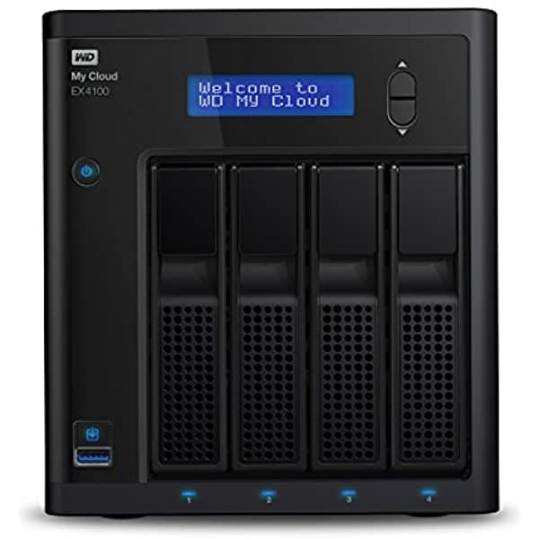 Western Digital Wd 4Tb My Cloud Ex2 Almacenamiento Conectado En Red Ultra - Nas - Wdbvbz0040Jch-Nesn Negro WDBWZE0000NBK-NESN