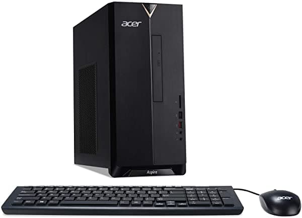 Acer Aspire Tc-885-Accfli5 Desktop 8Th Gen Intel Core Fujitsu 8400 12Gb Ddr4 2Tb Hdd 8X Dvd 802.11Ac Wifi Windows 10 Home