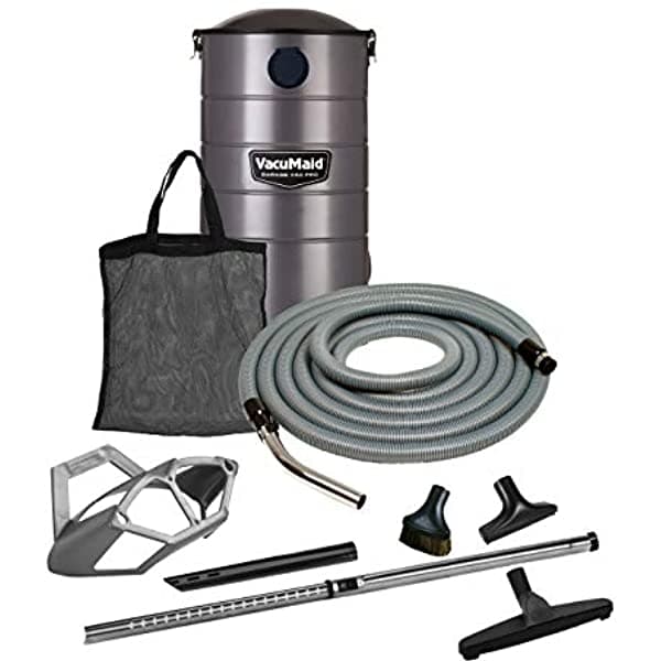 Vacumaid Gv50Pro - Aspiradora Profesional Con Manguera De 50 Pies Y Accesorios Se Monta En La