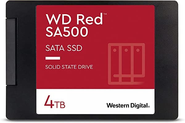 Western Digital 4Tb Wd Red Sa500 Nas 3D Nand Ssd Interno - Sata Iii 6 Gb/S 2.5"/7Mm Hasta 560 Mb/S - Wds400T1R0A