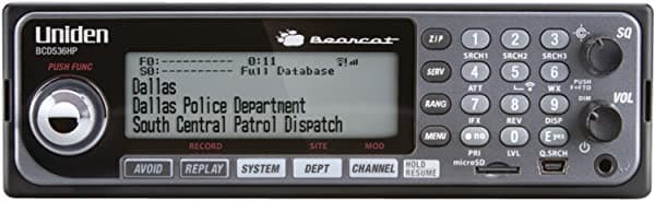 Uniden Bcd536Hp Homepatrol Series Digital Phase 2 Base/Escáner Móvil Con Hpdb Y Wi-Fi. Programación Simple Trunktracker V S.A.M.E. Alerta De Emergencia/Meteorológica. Cubre Estados Unidos Y Canadá.