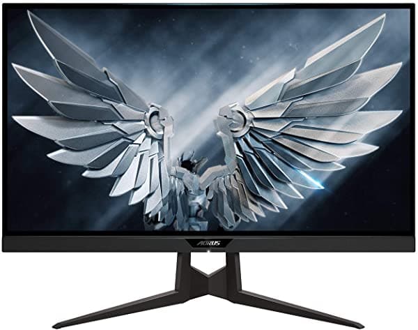 Gigabyte Fi27Q-P - Monitor De Videojuegos Sin Marco Qhd 1440P 95% Dci-P3 Panel Ips Preciso De Color 1 Ms 165 Hz Hdr Compatible Con G-Sync Y Freesync Premium Altura / Inclinación/Rotación Ajustable Vesa AORUS FI27Q-P-SA