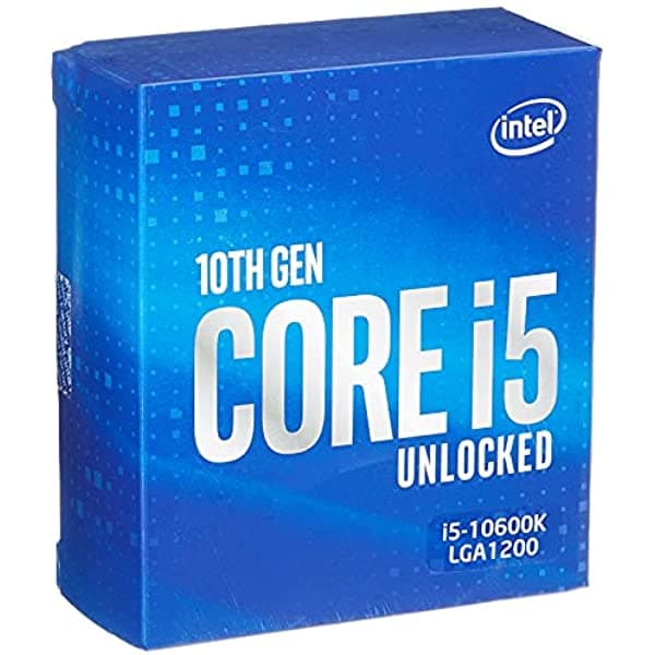 Intel Core I5-10600K (Reloj Base 410 Ghz Zócalo Lga1200 125 W) Caja BX8070110600K