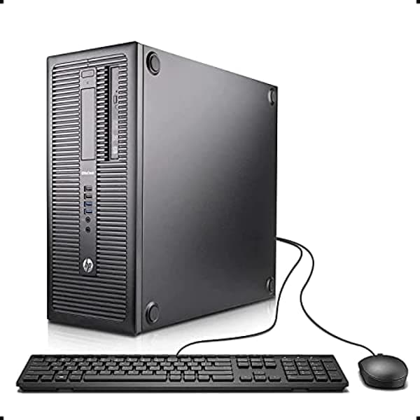HP EliteDesk 800 G1 Business Tower PC - Intel Quad-Core i7 3.9 GHz 16 GB RAM 1 TB HDD + 120 GB SSD WiFi inalámbrico DisplayPort USB 3.0 Win 10 Pro (reacondicionado) (Intel Core i7)