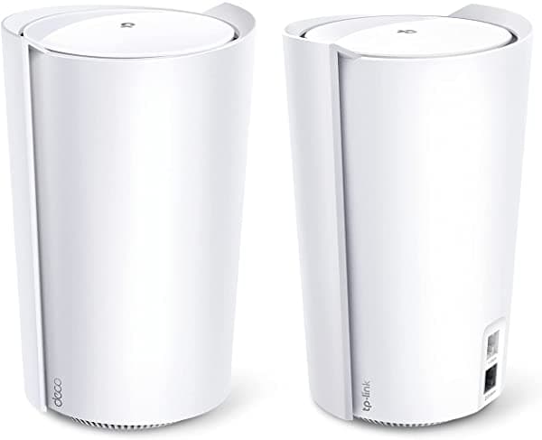Tp-Link Ax6600 Deco Tri-Band Wifi 6 Mesh System(Deco X90) - Cubre Hasta 6000 Pies Cuadrados Reemplaza Enrutadores Y Extensores Antenas Inteligentes Y Accionadas Por Ai Paquete De 2 Deco X90(2-pack)