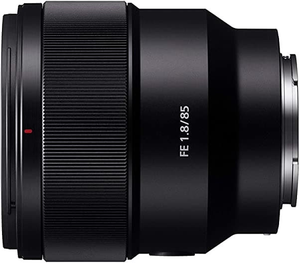 Sony Sel85F18 E Mount Full Frame 3.346 In F1.8 Prime Lente - Negro