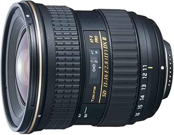 Tokina 0.433-0.630 In F/2.8 At-X116 Pro Dx Ii Lente De Zoom Digital (Motor Af-S) (Para Nikon) AT-X 11-16mm PRO DXII N/AF