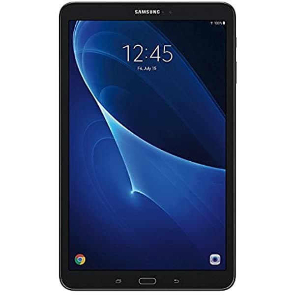 Samsung Galaxy Tab A Sm-T580 10.1" Pantalla Táctil 16 Gb Tablet (2 Gb Ram Wi-Fi Android Os Negro) Paquete Con Tarjeta Microsd De 32 Gb Negro
