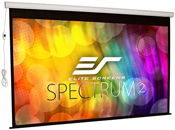 Elite Pantallas Spectrum- Pantalla Spectrum 2 Maxwhite Fg / Carcasa Blanca SPM120H-E12