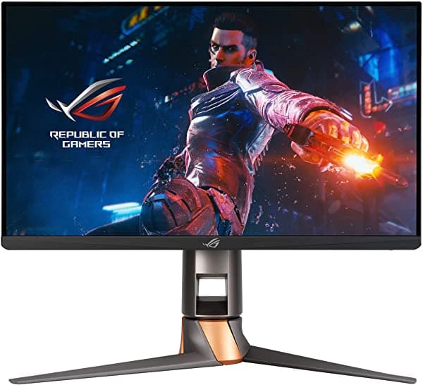 Asus Rog Swift 360Hz Pg259Qn Monitor De Juegos Hdr De 24.5 Pulgadas 1080P Full Hd Fast Ips 1Ms G-Sync Ulmb Eye Care Hdmi Displayport Usb Diseño Ergonómico Vesa Montaje En Pared Hdr10 Primer 360Hz Del Mundo