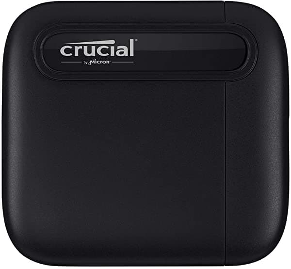 Crucial Ssd Portátil X6 De 4 Tb - Hasta 800 Mb/S - Usb 3.2 - Unidad Externa De Estado Sólido Usb-C - Ct4000X6Ssd9