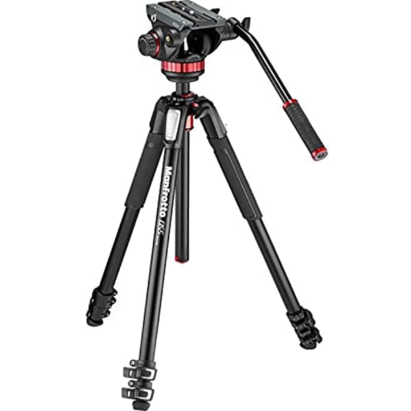 Manfrotto Mvk502055Xpro3 - Kit Híbrido De Vídeo Fotográfico Con Cabezal De La Serie 502 Color Negro
