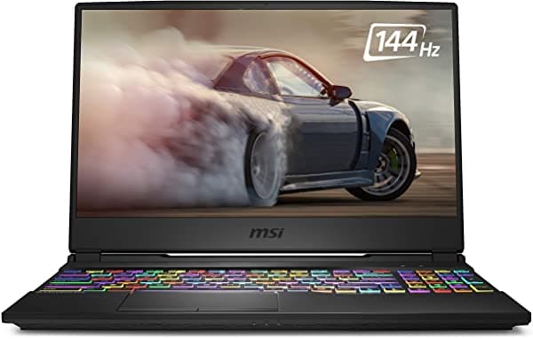Laptop Leopard Gaming 2021 Msi Gl65 15.6 Pulgadas Fhd 144 Hz 3 Ms Pantalla De Bisel Delgado Intel Core I7-10750H Rtx2070 16Gb Ram 512Gb Nvme Ssd Win 10 GL65 Leopard 10SFKV-062