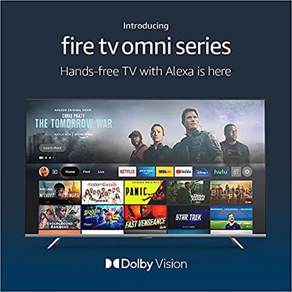 Televisión Inteligente Amazon Fire Tv Omni Series De 75" En 4K Uhd Con Dolby Vision Y De Control A Manos Libres Con Alexa 53-026611
