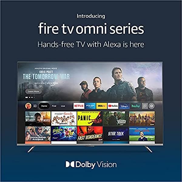 Presentamos La Televisión Inteligente Amazon Fire Tv Omni Series De 65" En 4K Uhd Con Dolby Vision Y De Control A Manos Libres Con Alexa 53-026610