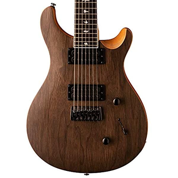 Prs Guitarra 7 Cuerdas Se Mark Holcomb Svn Natural Satin Walnut Chapa Funda Right 105721 Na