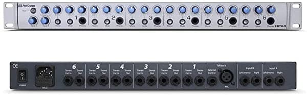 Presonus Hp60 6 Canales Mezcla Auricular Sistema Y 1 Año Extendido