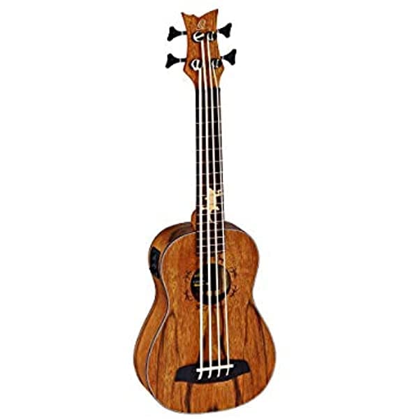 Ortega Guitarra 4 Cuerdas Serie Lizard Acústica-Electric Uke-Bajo Funda Right Bs-Gb LIZARD-BS-GB