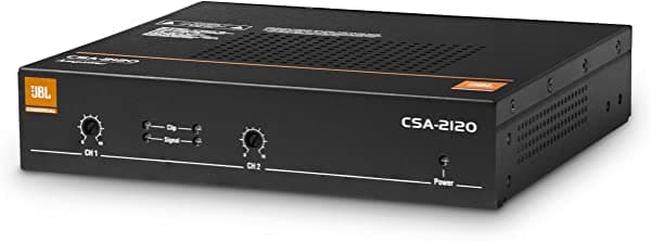 JBL Professional CSA2120 2x120 Watt Amplificador de Potencia de 120 Vatios NCSA2120R-U-US